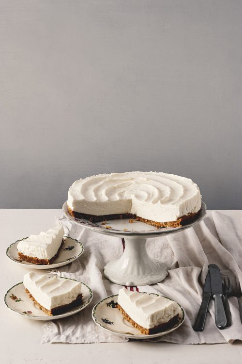 Cheesecake sin horno