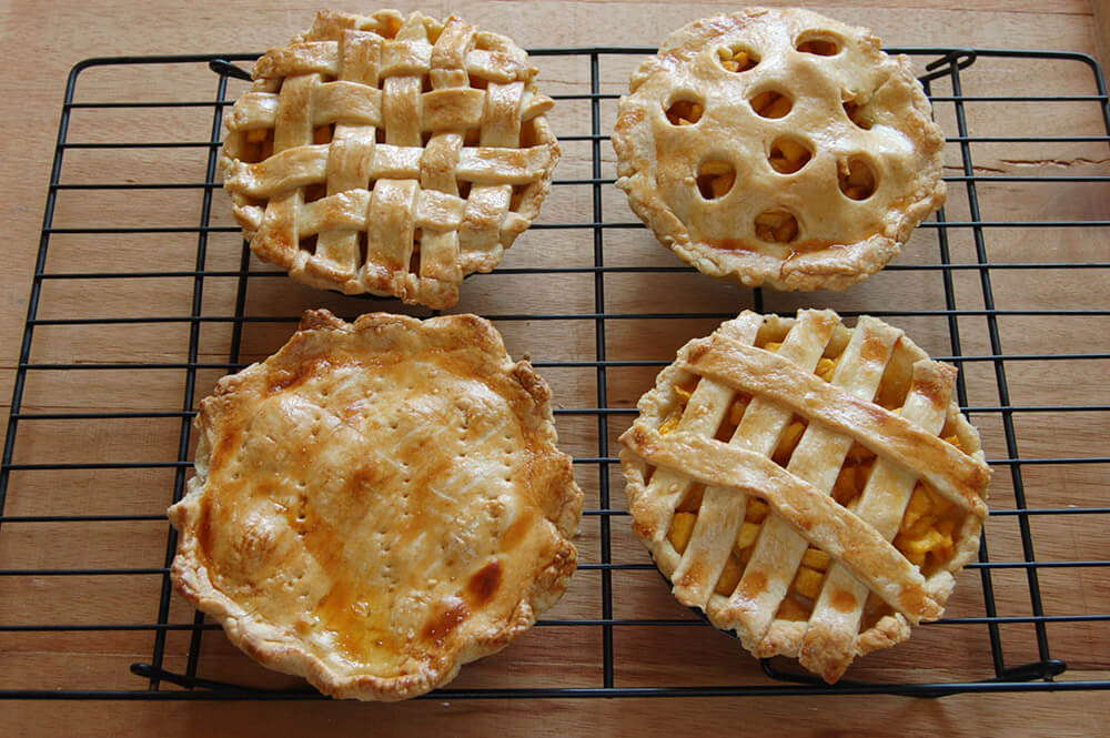 pie de melocoton pie de melocoton