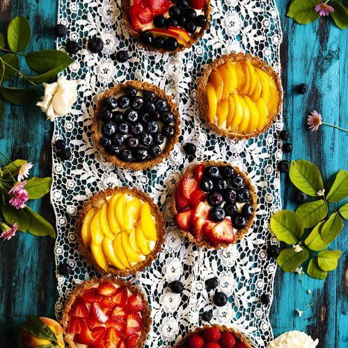 como hacer tartaleta de frutas de verano