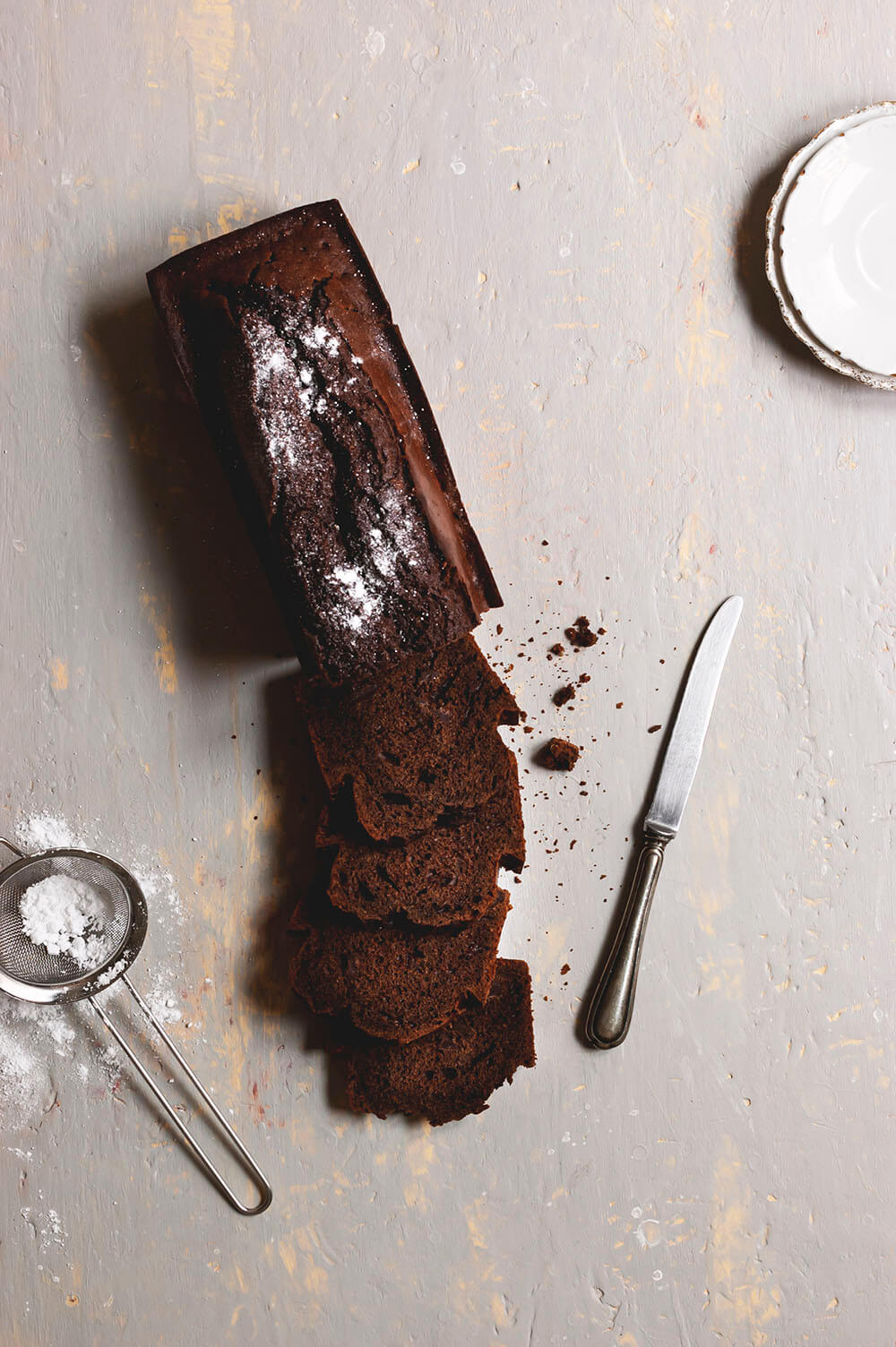 plum cake de chocolate