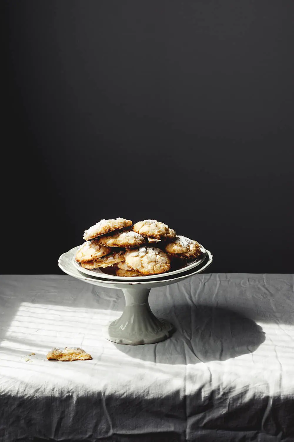 Galleta craquelada de limón - El Baúl Dulce