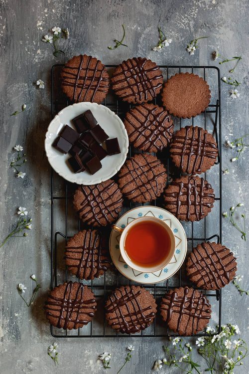Galletas de chocolate con canela