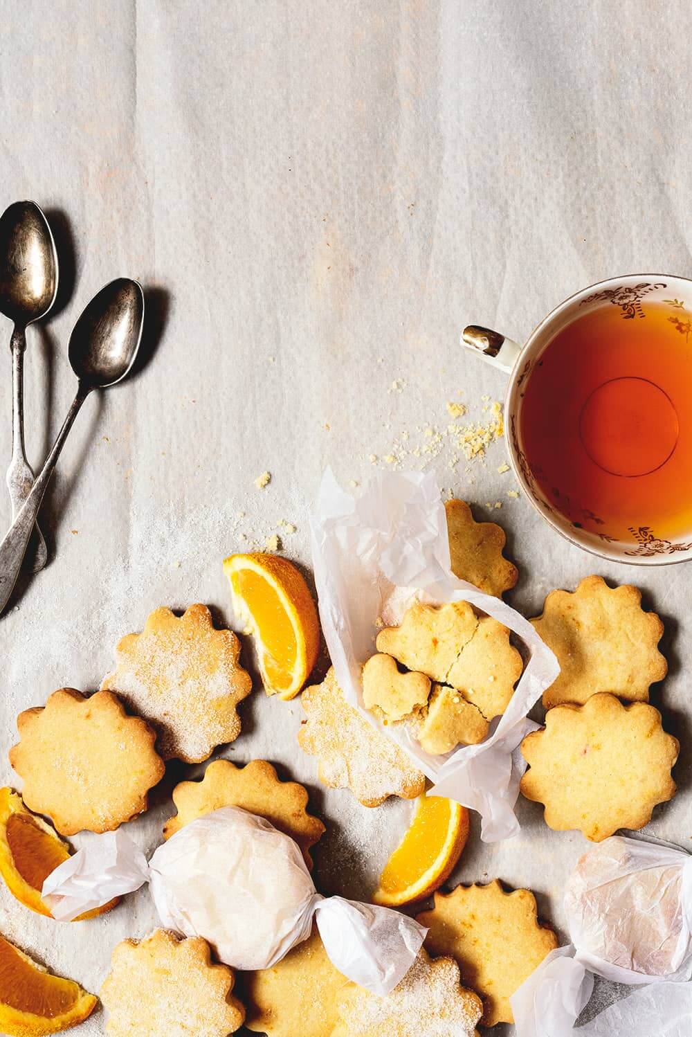 Cómo hacer galletas de naranja
