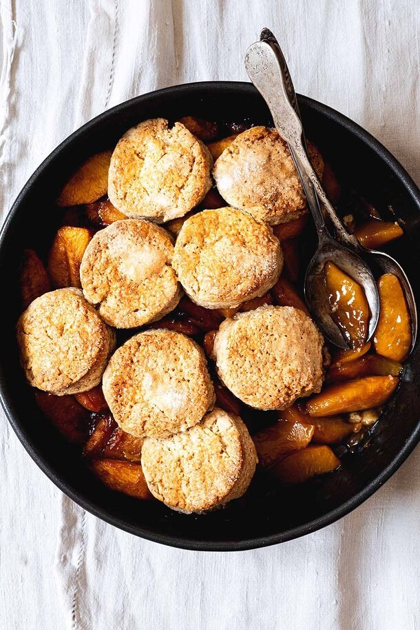 Cobbler de melocotón