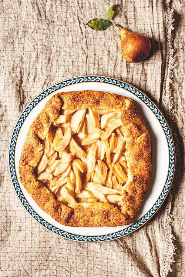 Galette de peras