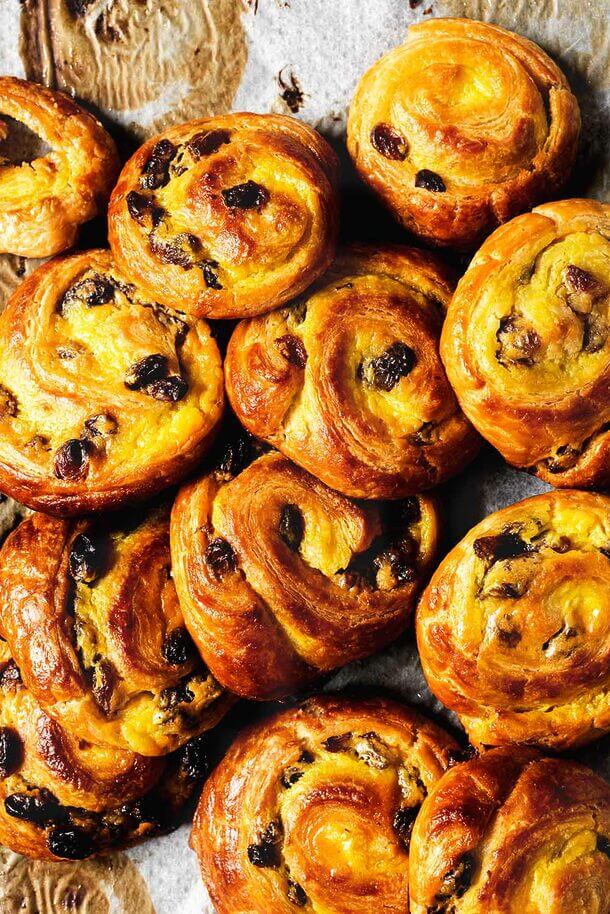 Pains aux raisins